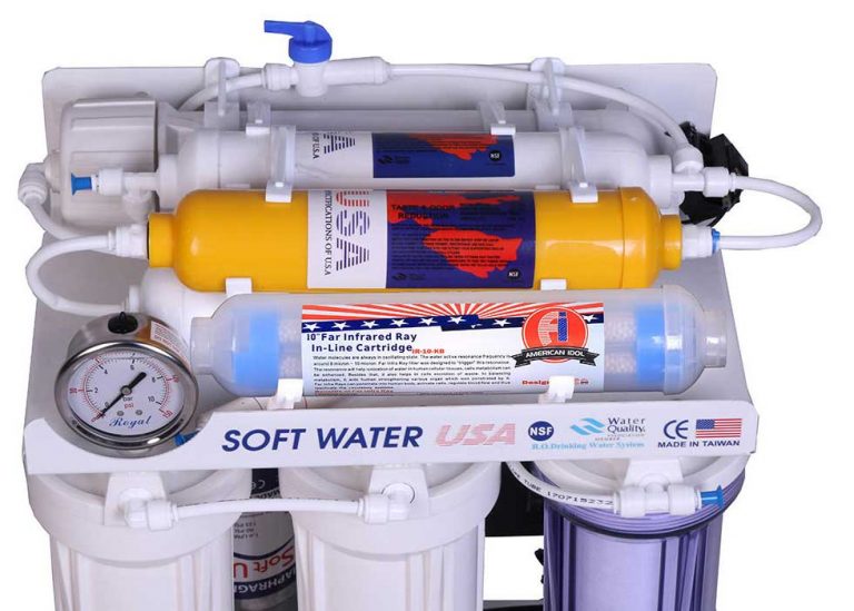تصفیه آب خانگی سافت واتر 8 مرحله ای مدل RO-8
